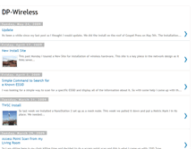 Tablet Screenshot of dp-wireless.blogspot.com