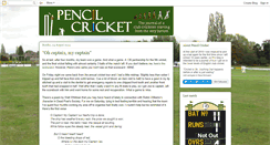 Desktop Screenshot of pencilcricket.blogspot.com