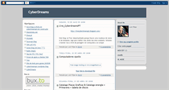 Desktop Screenshot of cyberdreamspt.blogspot.com