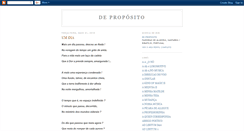 Desktop Screenshot of de-proposito.blogspot.com