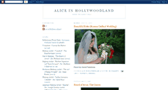 Desktop Screenshot of aliceinhollywoodland.blogspot.com