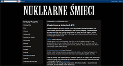 Desktop Screenshot of nuklearne-smieci.blogspot.com
