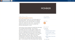 Desktop Screenshot of monikerwear.blogspot.com