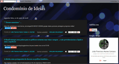 Desktop Screenshot of condominiodeideias.blogspot.com