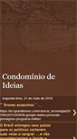 Mobile Screenshot of condominiodeideias.blogspot.com
