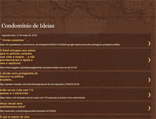 Tablet Screenshot of condominiodeideias.blogspot.com