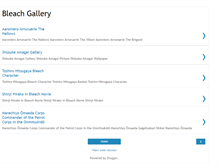 Tablet Screenshot of bleachanime-gallery.blogspot.com