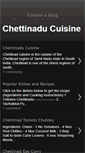 Mobile Screenshot of chettinadufood.blogspot.com