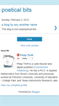 Mobile Screenshot of poeticalbits.blogspot.com