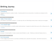 Tablet Screenshot of birthingjourney.blogspot.com