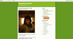 Desktop Screenshot of matembezi.blogspot.com