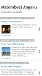 Mobile Screenshot of matembezi.blogspot.com