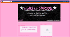 Desktop Screenshot of heartofstardoll.blogspot.com