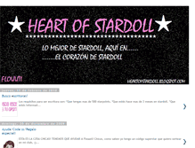 Tablet Screenshot of heartofstardoll.blogspot.com
