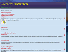 Tablet Screenshot of infopropinsicirebon.blogspot.com