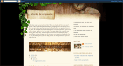 Desktop Screenshot of diariodearqueria.blogspot.com