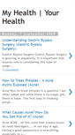 Mobile Screenshot of myhealth-2u.blogspot.com