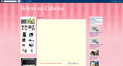 Desktop Screenshot of belezaencabelos.blogspot.com