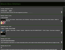 Tablet Screenshot of blackboxkitchen.blogspot.com