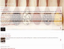 Tablet Screenshot of livininaloft.blogspot.com