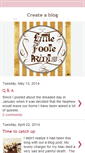 Mobile Screenshot of littlefooteprints.blogspot.com