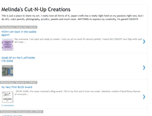 Tablet Screenshot of melindasart.blogspot.com