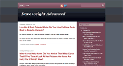 Desktop Screenshot of dav-weigh-advanc.blogspot.com