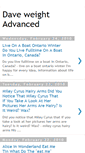 Mobile Screenshot of dav-weigh-advanc.blogspot.com