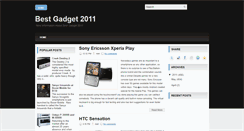 Desktop Screenshot of best-gadget2011.blogspot.com