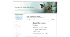 Desktop Screenshot of dioamondweddingring.blogspot.com