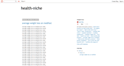 Desktop Screenshot of health-niche.blogspot.com