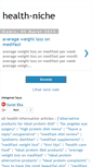 Mobile Screenshot of health-niche.blogspot.com