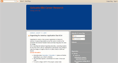 Desktop Screenshot of bbacareer.blogspot.com