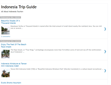 Tablet Screenshot of indonesiatripguide.blogspot.com