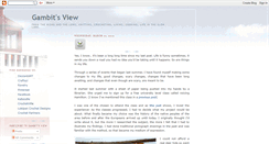 Desktop Screenshot of gambitsview.blogspot.com