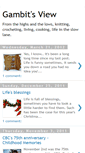 Mobile Screenshot of gambitsview.blogspot.com