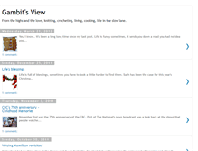 Tablet Screenshot of gambitsview.blogspot.com