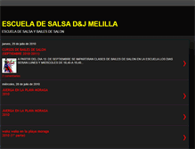 Tablet Screenshot of escueladesalsadjmelilla.blogspot.com