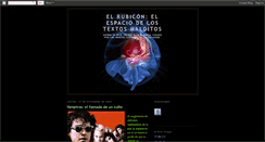 Desktop Screenshot of elrubincnelespaciodelostextosmalditos.blogspot.com