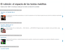 Tablet Screenshot of elrubincnelespaciodelostextosmalditos.blogspot.com