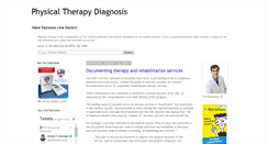 Desktop Screenshot of physicaltherapydiagnosis.blogspot.com