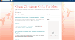 Desktop Screenshot of greatchristmasgifts4men.blogspot.com