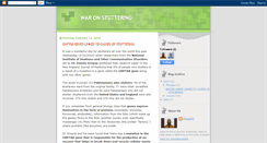 Desktop Screenshot of defeatstuttering.blogspot.com