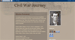 Desktop Screenshot of civilwarjourney1862.blogspot.com