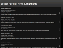 Tablet Screenshot of footballnewshighlight.blogspot.com