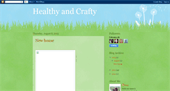 Desktop Screenshot of amy-healthyandcrafty.blogspot.com