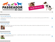 Tablet Screenshot of passeadordecaes-blog.blogspot.com