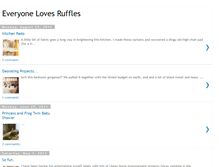 Tablet Screenshot of everyonelovesruffles.blogspot.com