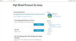 Desktop Screenshot of highbloodpressuregoawayz.blogspot.com