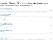 Tablet Screenshot of free-tips-tricks.blogspot.com